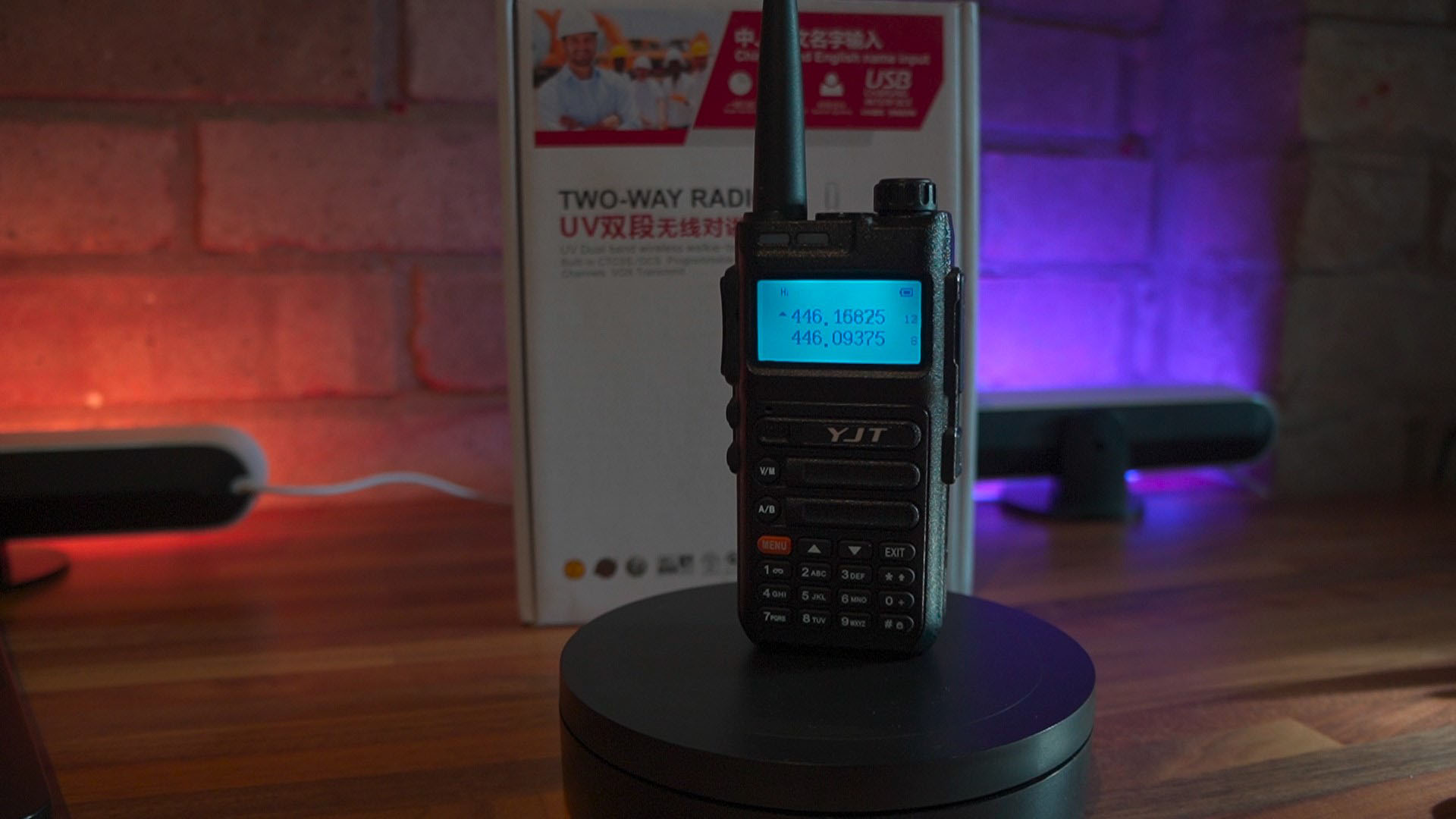YJT UV-8F Handheld Two Way Radio Review