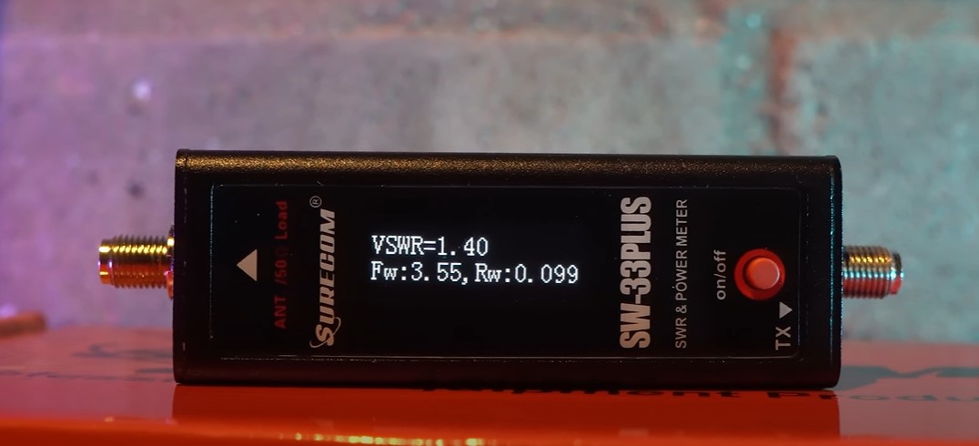Surecom SW33 Plus Handheld SWR & Power Meter Review